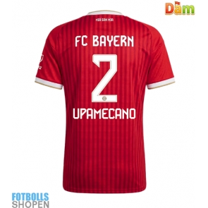 Billiga Bayern Munich Dayot Upamecano #2 Hemmatröja Dam 2026-27 Kortärmad